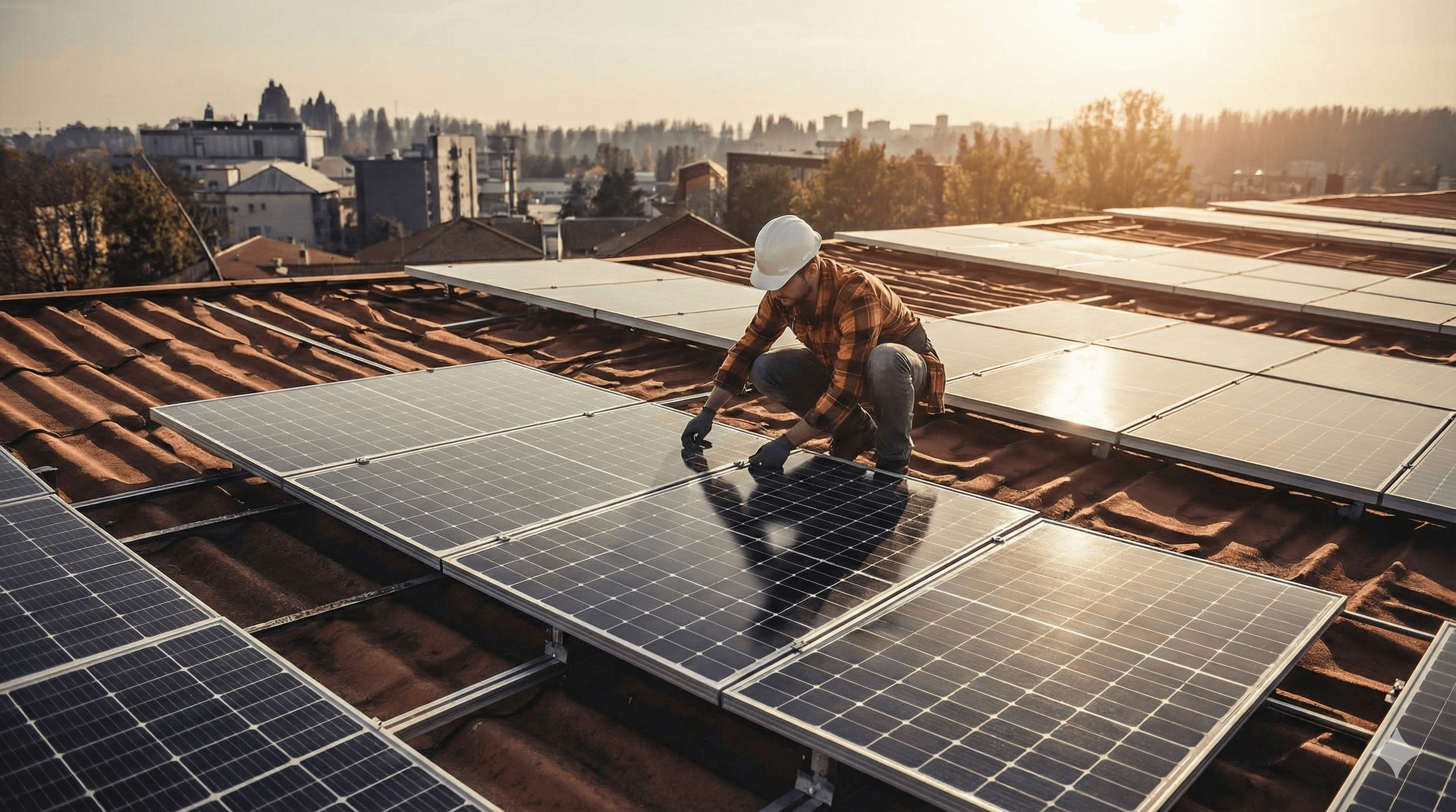 Installation de panneaux solaires sur toiture au Luxembourg – Skywatt