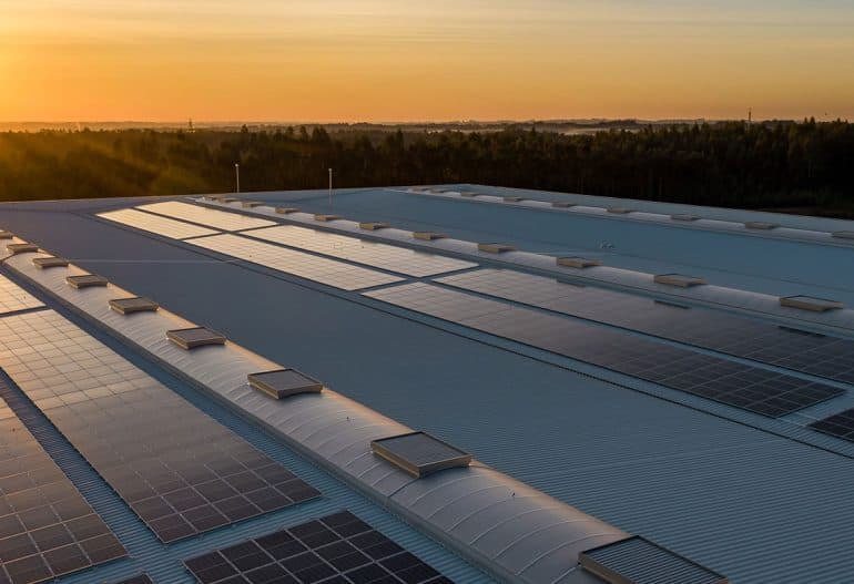 Panneaux solaires pour entreprises